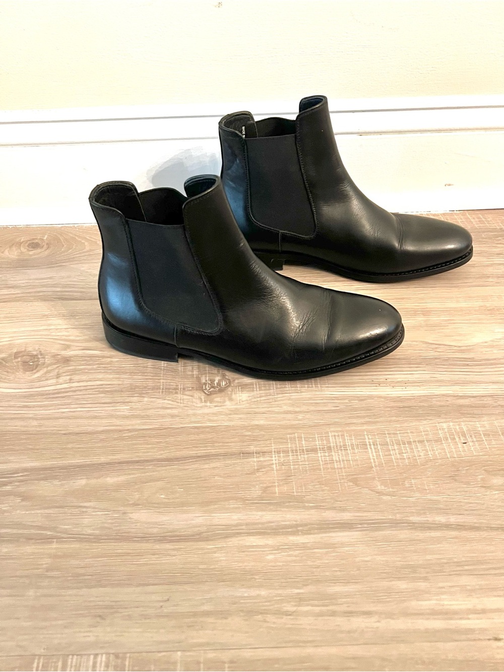 Thursday Boot Co. Black Leather Chelsea Boots Men’s 10 Handmade in Spain